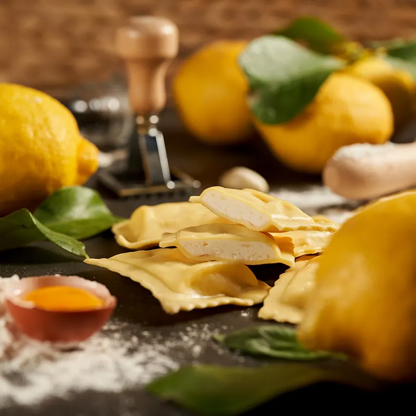 Scaramurè - Raviolo Ricotta e Limone Campano